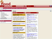 Tablet Screenshot of myhood.hoodseminary.edu